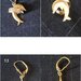 Cercel, pandantiv, lant, cruce – aur 14k